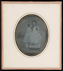 (Portrait de deux des filles de Sophie Eynard-Eynard) - Jean Gabriel Eynard